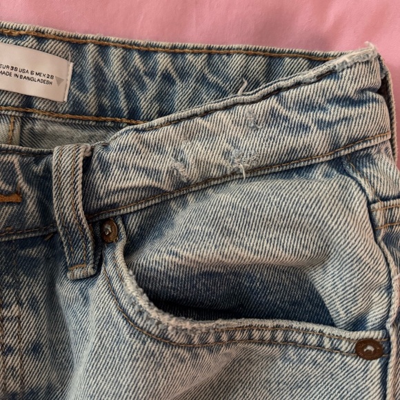 ZARA High Rise Straight Leg Jeans - Picture 8 of 8